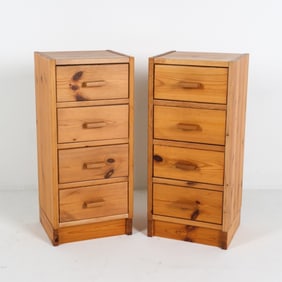 PAIR OF SWEDISH PINE SIDE CHESTS C.1970'S