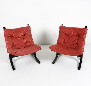 PAIR OF INGMAR RELLING 'SIESTA' CHAIRS C. 1970'S
