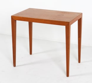 DANISH MID-CENTURY TEAK SIDE TABLE C.1970'S