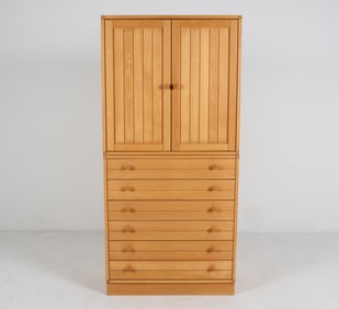 THYGESEN & SORENSEN BEECH CABINET ON CHEST