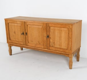 KJAERNULF STYLE DANISH OAK SIDEBOARD C.1970'S