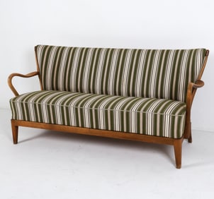ALFRED CHRISTENSEN DANISH WALNUT SOFA C.1960'S