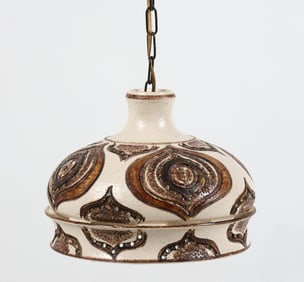 JETTE HELLEROE DANISH CERAMIC CEILING LAMP