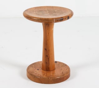 MID-CENTURY DANISH PINE STOOL C.1970'S