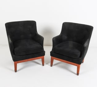 PAIR OF DANISH LOUNGE CHAIRS C.1960'S