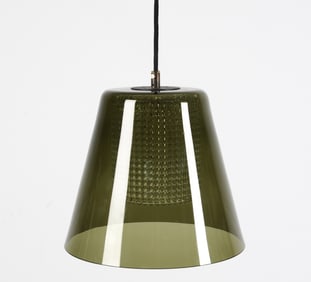 ORREFORS GLASS CEILING LAMP C.1960'S