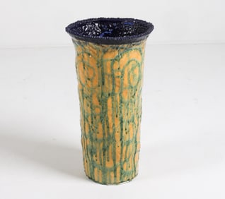 DANISH CERAMIC FLOOR VASE