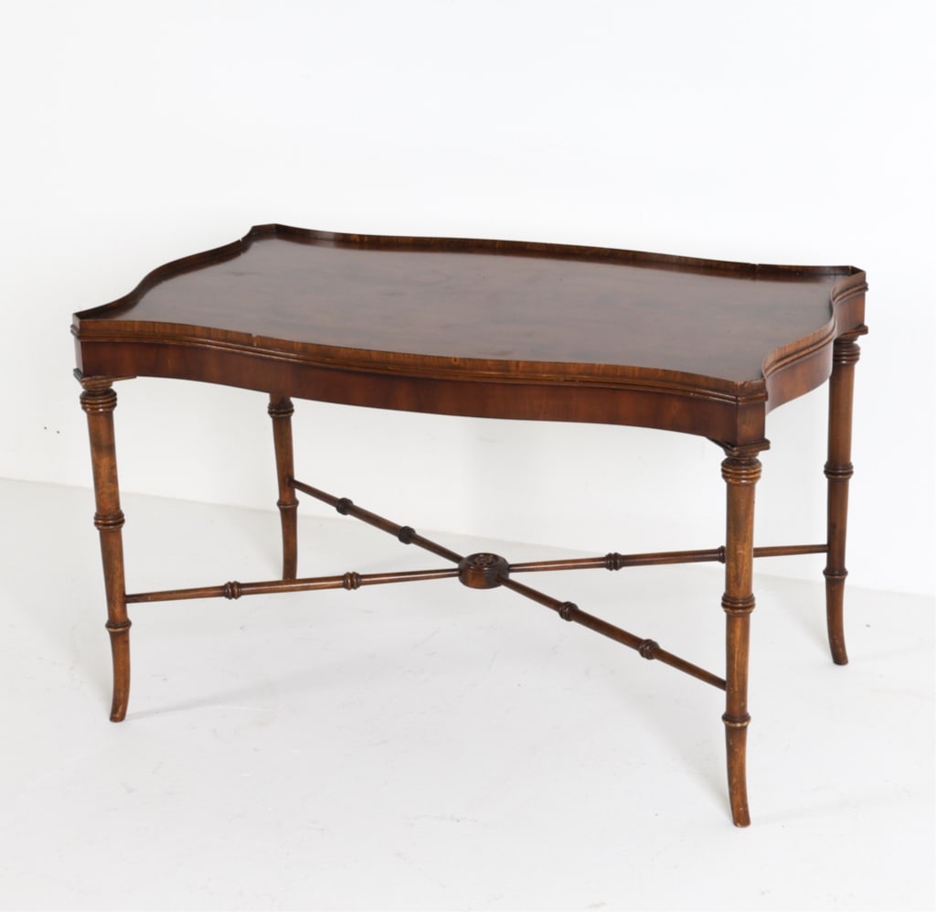 ENGLISH MAHOGANY COFFEE TABLE BY BEVAN FUNNELL (1 of 15)