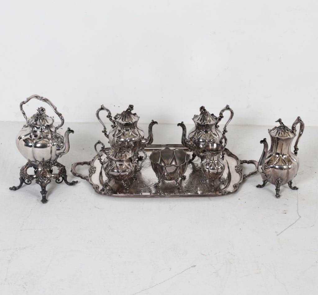 REED & BARTON SILVER PLATE GROUPING (1 of 16)