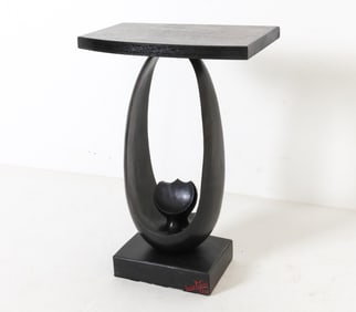 LUIS POTOSI SCULPTURAL SIDE TABLE