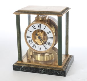 JAEGER LECOULTRE ATMOS CLOCK W/ CASE C. 1970