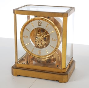 JAEGER-LECOULTRE ATMOS BRASS MANTEL CLOCK