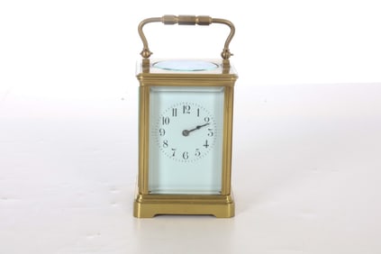 ANTIQUE HARRIS & HARRING FRENCH CARRIAGE CLOCK