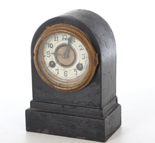 19TH C. TERRY CLOCK CO. CAST IRON CLOCK