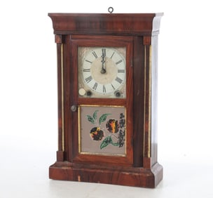 ANSONIA CLOCK CO. MOHOGANY O G CLOCK