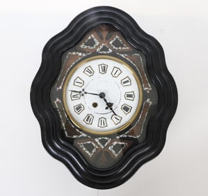 FRENCH 19TH C. NAPOLEON III WALL CLOCK