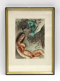 MARC CHAGALL COLOR LITHOGRAPH