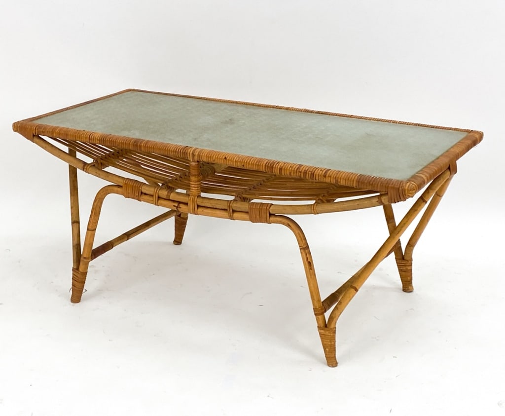 ATTR. DIRK VAN SLIEDREGT DUTCH BAMBOO COFFEE TABLE (1 of 12)