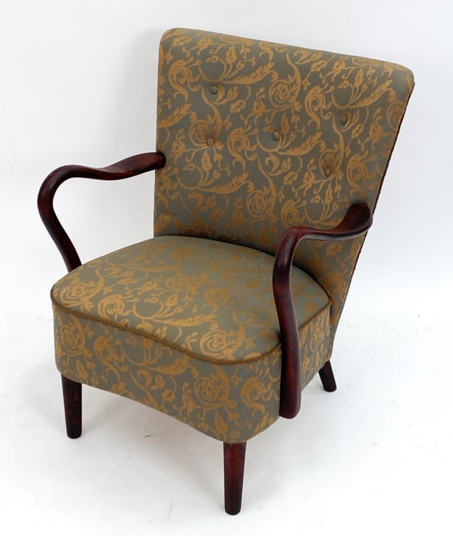 LOUNGE CHAIR BY ALFRED CHRISTENSEN FOR SLAGELSE (1 of 12)