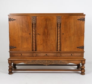 DANISH ART DECO STYLE SIDEBOARD, CIRCA 1940'S