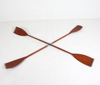 MID-CENTURY CANOE PADDLES