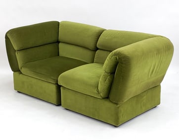 SPACE AGE MODULAR SOFA OR CORNER CHAIRS 1970'S
