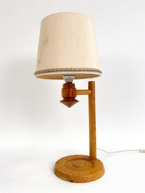 SWEDISH PINE TABLE LAMP C.1970'S