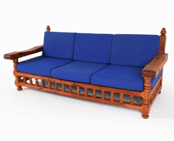 SCANDINAVIAN BRUTALIST SOFA, C.1970'S