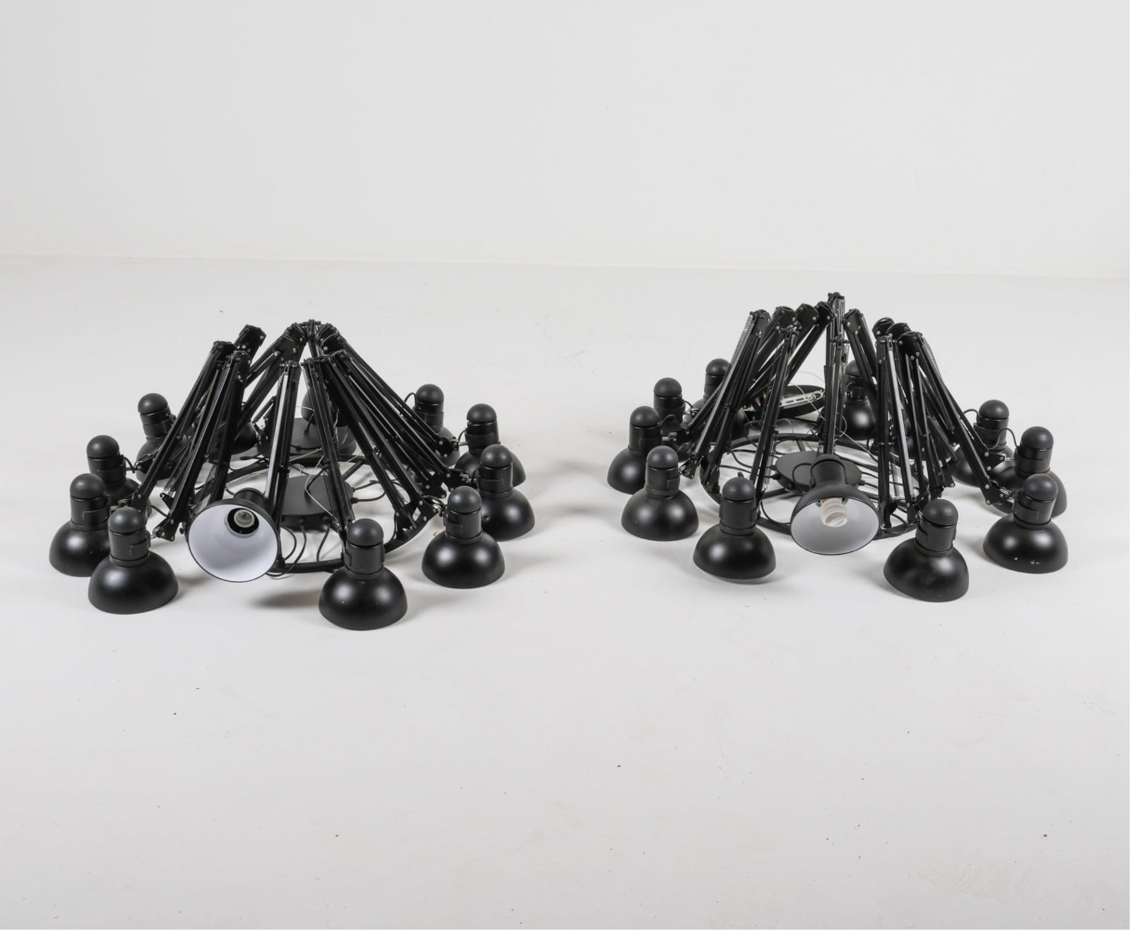 MANNER OF RON GILAD ARTICULATING ARM CHANDELIERS (1 of 12)