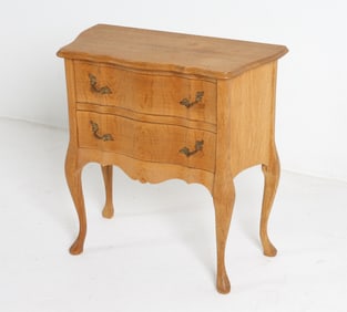 KJAERNULF STYLE OAK NIGHTSTAND CHEST C.1960'S