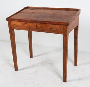 ANTIQUE PINE WRITING DESK