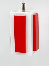 DUTCH SPACE AGE ACRYLIC PENDANT LAMP C.1970'S