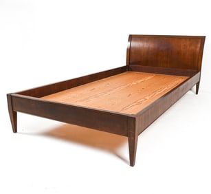 SCANDINAVIAN MAHOGANY BED