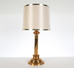 DANISH BRASS TABLE LAMP
