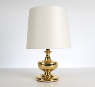 DANISH BRASS TABLE LAMP