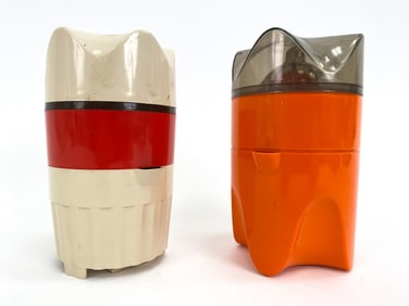 (2) SPACE AGE CITRUS JUICER PRESSES C.1970'S