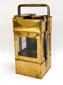 VINTAGE BRASS ASIAN NOODLE CART