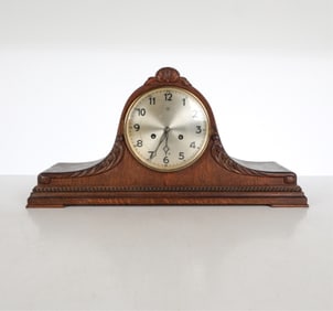 JUNGHANS OAK MANTEL CLOCK C.1960'S