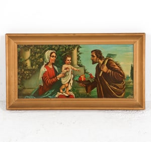 VINTAGE HOLY FAMILY PRINT