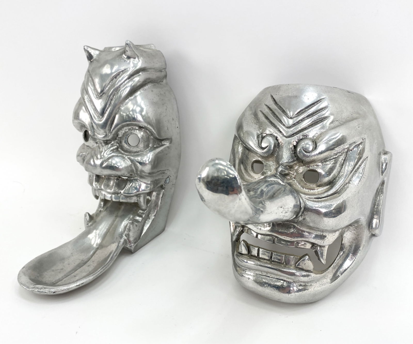 (2) ARTHUR COURT DESIGNS DEMON MASKS (1 of 17)