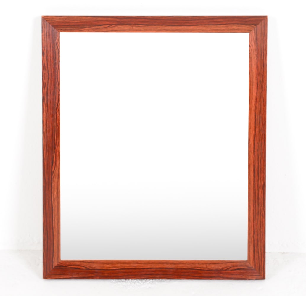 DANISH ROSEWOOD WALL MIRROR C.1970'S (1 of 6)