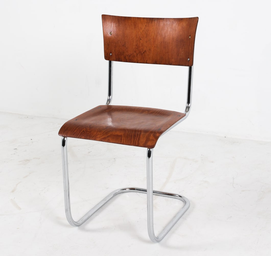 MART STAM 'S43' BAUHAUS CHAIR C.1950'S (1 of 13)