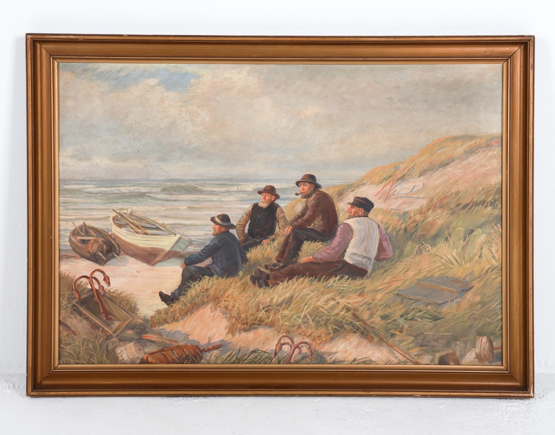 SCANDINAVIAN O/C LANDSCAPE C. 20TH CENTURY (1 of 8)