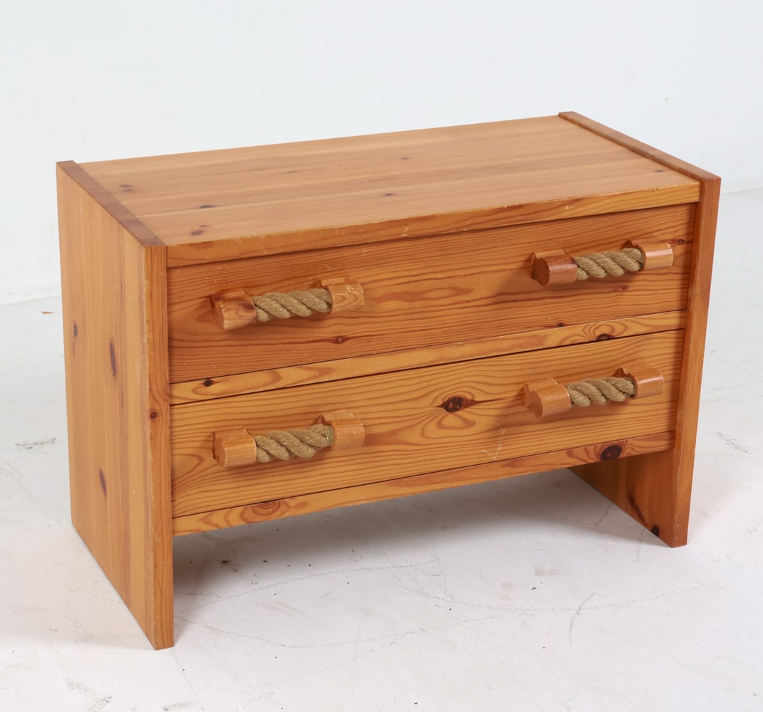 ATTR. SVEN LARSSON SWEDISH PINE LOW CHEST (1 of 14)