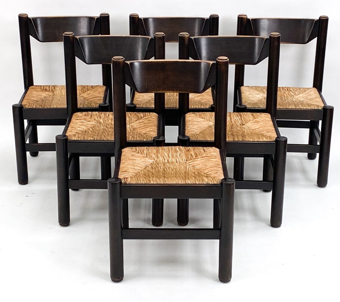 (6) ATTR. VICO MAGISTRETTI ITALIAN DINING CHAIRS (1 of 16)