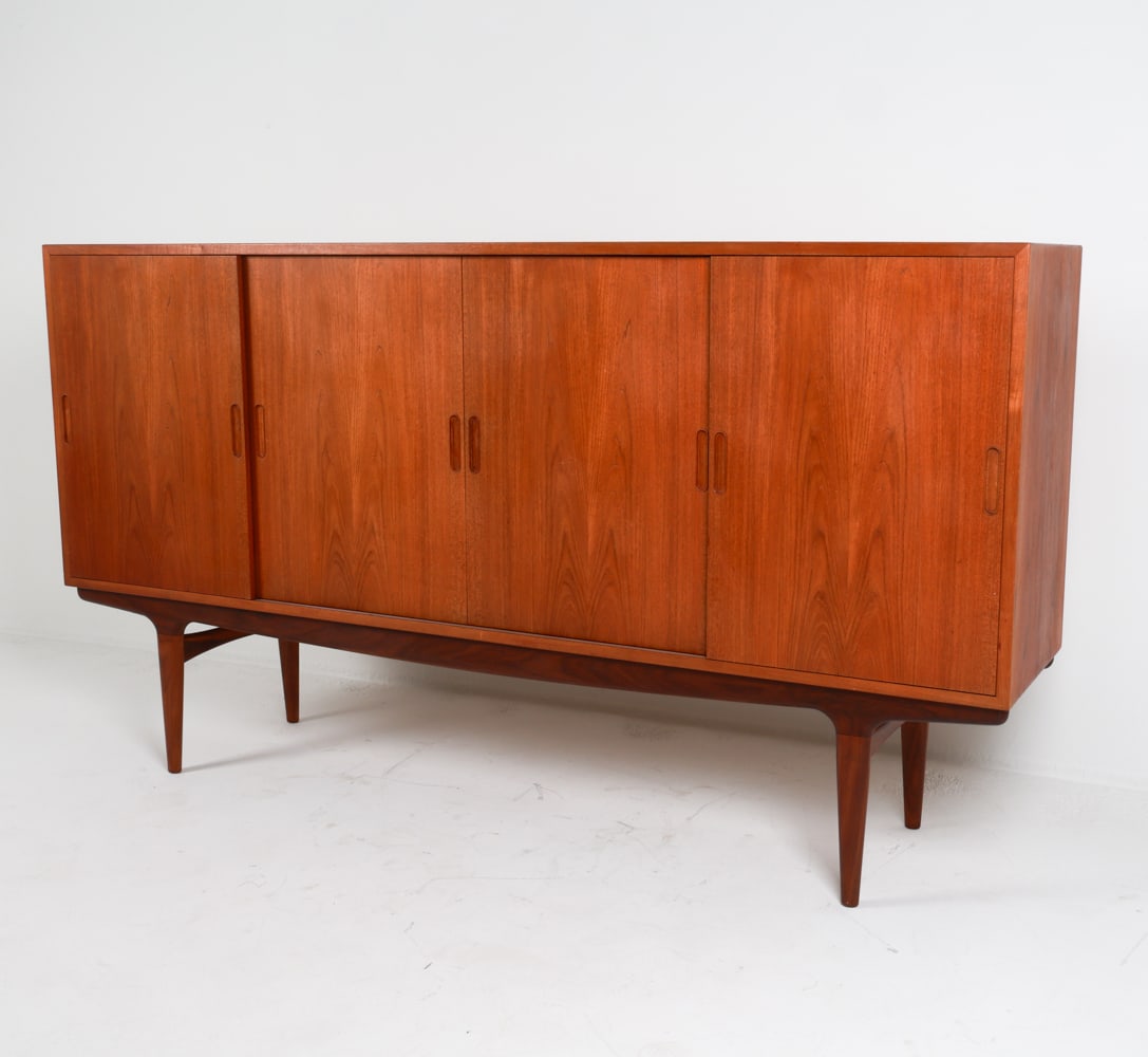 DANISH TEAK SIDEBOARD C. 1960'S