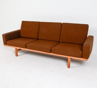 HANS J WEGNER FOR GETAMA OAK SOFA C. 1960'S