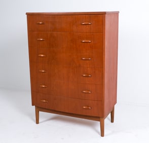HVIDT & MOLGAARD DANISH TEAK CHEST C. 1960'S