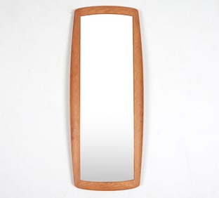 DANISH OAK WALL MIRROR