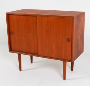 KAI KRISTIANSEN DANISH TEAK CABINET C. 1970'S